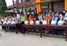 Desain Helm Ala Patroli Keamanan Sekolah