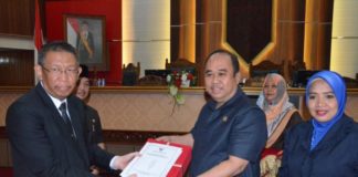 Gubernur Kalbar Sampaikan APBD 2019 Rp4,8 Triliun