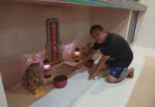 Pekong Dibobol Maling, Tempat Hio Hilang