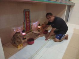 Pekong Dibobol Maling, Tempat Hio Hilang