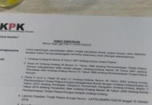 Surat Panggilan Palsu untuk Tito