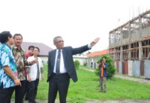 Gubernur Ingin Seluruh  Rumah Sakit Terintegrasi KUNKER. Oscar Primadi, Bambang Wibowo dan Sutarmdiji melakukan kunjungan kerja di RSUD Soedarso, Jumat (5/10). Humas Pemprov for RK