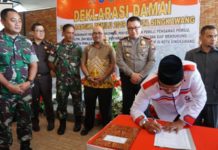 Deklarasi Damai Menuju Pemilu Berkualitas