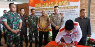 Deklarasi Damai Menuju Pemilu Berkualitas