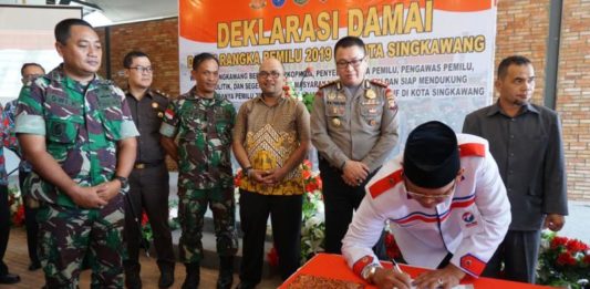 Deklarasi Damai Menuju Pemilu Berkualitas