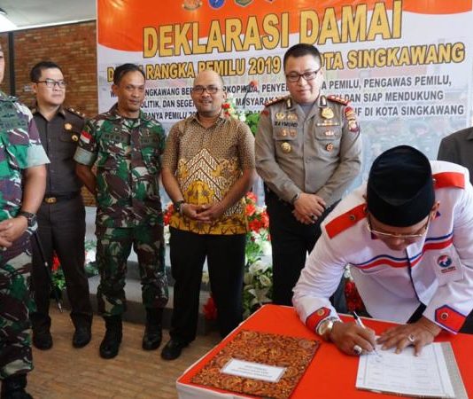 Deklarasi Damai Menuju Pemilu Berkualitas