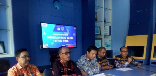 Singkawang Expo 2018 Meriahkan HUT Pemkot SINGKAWANG EXPO. Sejumlah pihak memberikan keterangan pers di Media Center Diskominfo Singkawang, Selasa (2/10)-- SUHENDRA