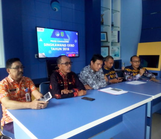 Singkawang Expo 2018 Meriahkan HUT Pemkot SINGKAWANG EXPO. Sejumlah pihak memberikan keterangan pers di Media Center Diskominfo Singkawang, Selasa (2/10)-- SUHENDRA
