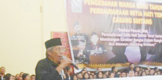 Minta PSHT Sintang Sumbang Dua Emas di Porprov Kalbar