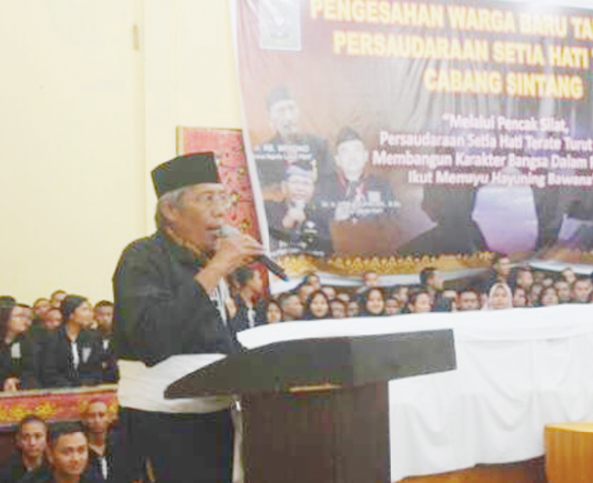 Minta PSHT Sintang Sumbang Dua Emas di Porprov Kalbar