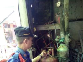 Selang Gas Terbakar, Bengkel Las Sederhana Nyaris Hangus