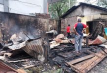 Diduga Depresi, Bapak Dua Anak Bakar Kiosnya