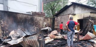 Diduga Depresi, Bapak Dua Anak Bakar Kiosnya
