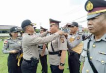 15 Jabatan Perwira Polres Kapuas Hulu Dirombak
