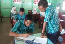 Belajar Kegigihan dari Amat, Siswa SMPN 3 Marabahan Berusia 20 Tahun