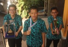 Siswa MTsN 1 Malang Bikin Alat Produksi Garam Antimusim