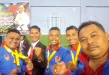 Cabor Karate Mendulang Tiga Medali Emas