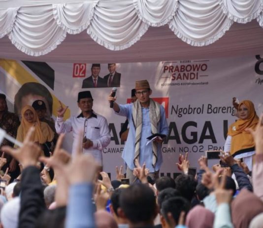 Sandi Gaet Simpati di Kota Seribu Industri