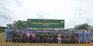 60 Karyawan PT Rana Wastu Kencana Ikuti Pelatihan Bela Negara