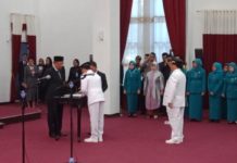 Sah! Edi Kamtono Dilantik Jadi Walikota