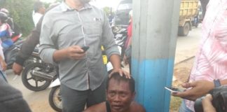 Nekat Curi Besi Penyangga Billboard, Pelaku Babak Belur