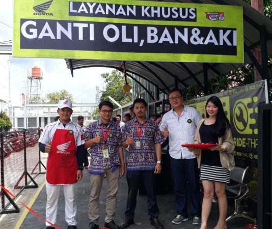 Ingin Service Cepat, Pilih Ride Thru Ahass Saja