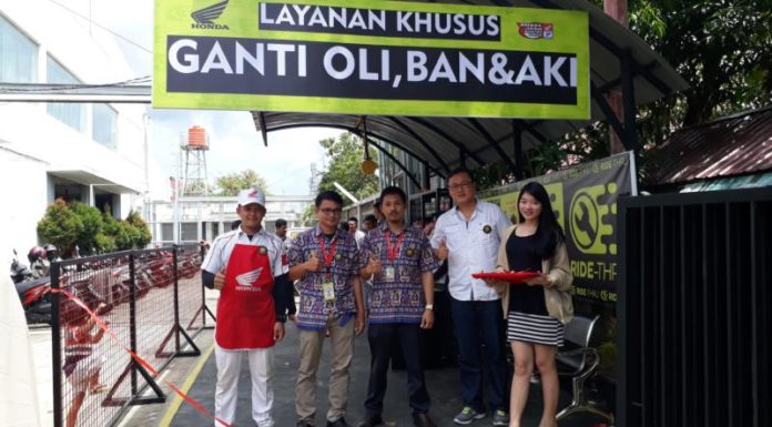 Ingin Service Cepat, Pilih Ride Thru Ahass Saja