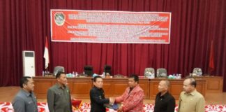 DPRD Landak Setujui RAPBD 2019