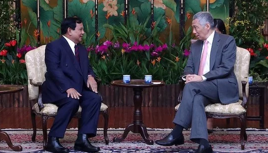 PM Lee Sambut Langsung Kehadiran Prabowo di Singapura
