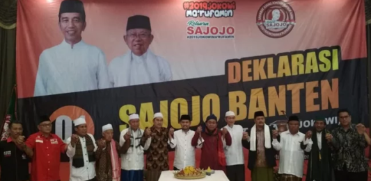 Relawan Sajojo: Tidak Ada Alasan Orang Banten Tidak Dukung Jokowi-Ma’ruf