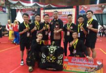 Keren, Tim Barongsai Kalbar Juara 3 Nasional