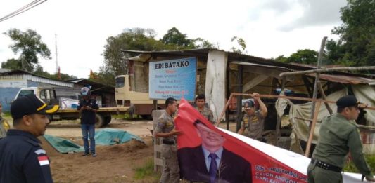 Langgar Aturan, Sejumlah APK Ditertibkan