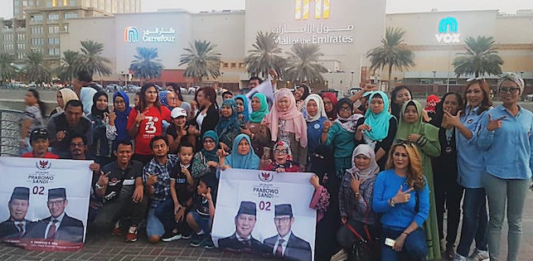 Berkumpul Di Dubai, Relawan Doakan Kemenangan Prabowo-Sandi