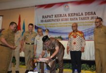 Bupati Rusman Ali Resmikan Desa Persiapan Simpang Raya