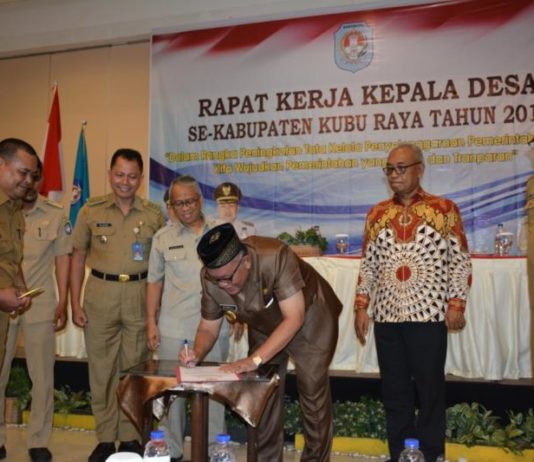 Bupati Rusman Ali Resmikan Desa Persiapan Simpang Raya