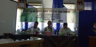 Puskesmas Siduk Gelar Lokmin Lintas Sektoral, MR Masih Rendah
