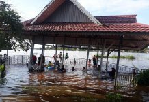 Ketinggian Air hingga Dagu Orang Dewasa