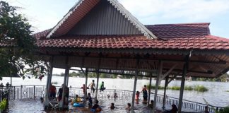 Ketinggian Air hingga Dagu Orang Dewasa