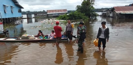 Belitang Dua Terendam Setinggi 40 Cm
