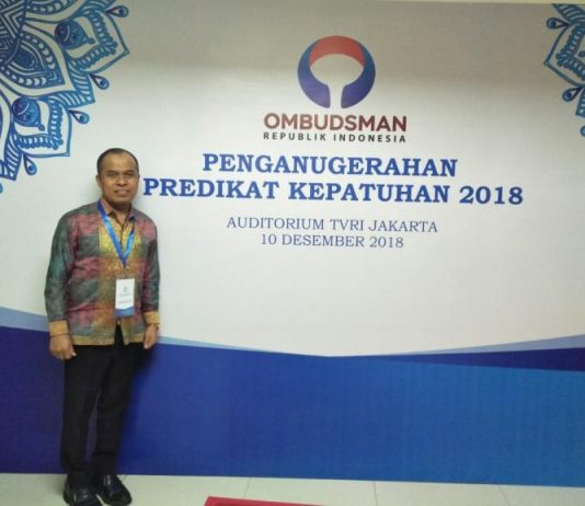 Sambas Raih Predikat Kepatuhan Tinggi 2018