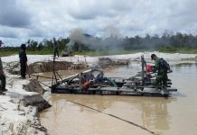 Beroperasi di Cagar Alam Mandor