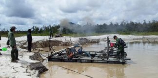 Beroperasi di Cagar Alam Mandor