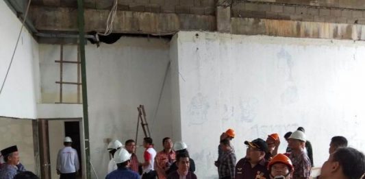 Progres Pembangunan Kantor Bupati Melawi 95,4 Persen