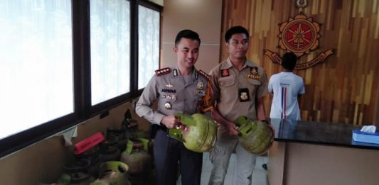 Pengepul Gas Bersubsidi Dibekuk