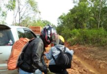 Jalan Pedadang Hulu Jadi Kubangan Lumpur