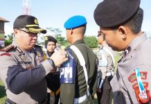 Polres Singkawang Gelar Pasukan Operasi Lilin Kapuas 2018