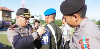 Polres Singkawang Gelar Pasukan Operasi Lilin Kapuas 2018