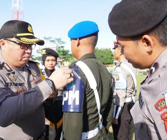 Polres Singkawang Gelar Pasukan Operasi Lilin Kapuas 2018