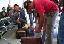 X-Ray Bawaan Penumpang Pelabuhan Dwikora