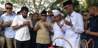 Prabowo Kenang 14 Tahun Tsunami Aceh